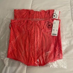 Out From Under Modern Love Corset Pink